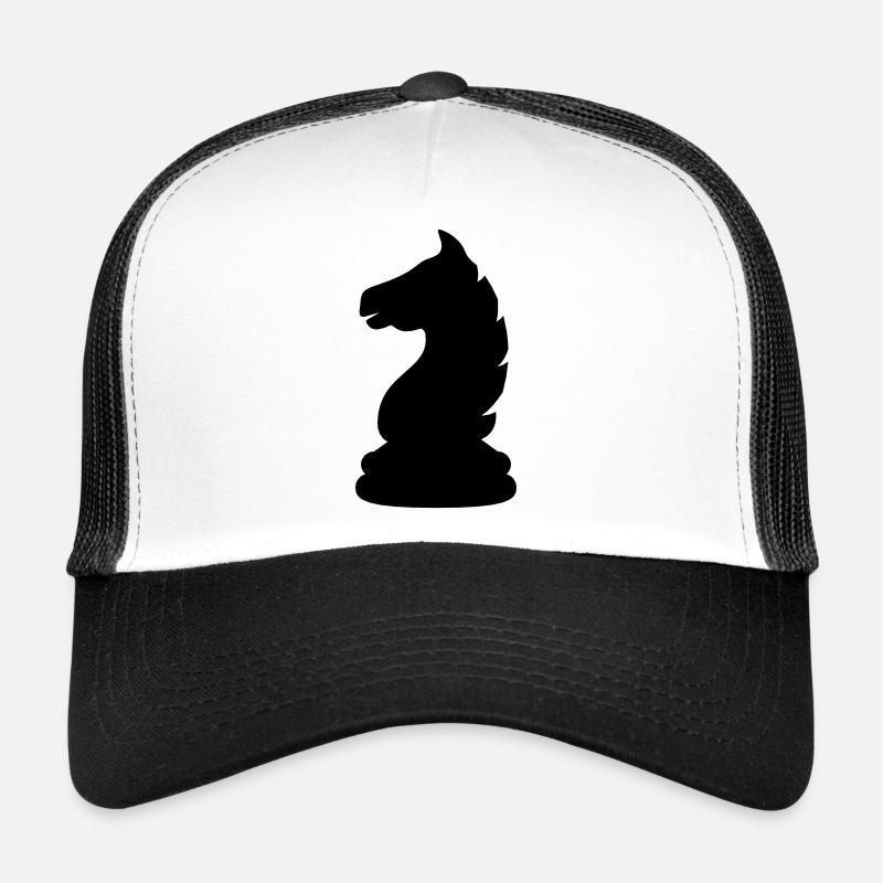 Springer Figure Chess Trucker Cap