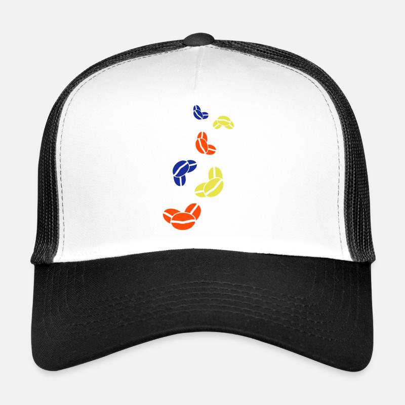 Kaffeebohne Symbol Trucker Cap