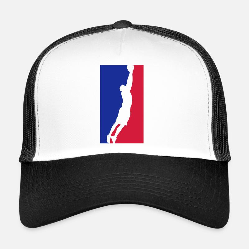 Silhouette de basket-ball Casquette trucker 