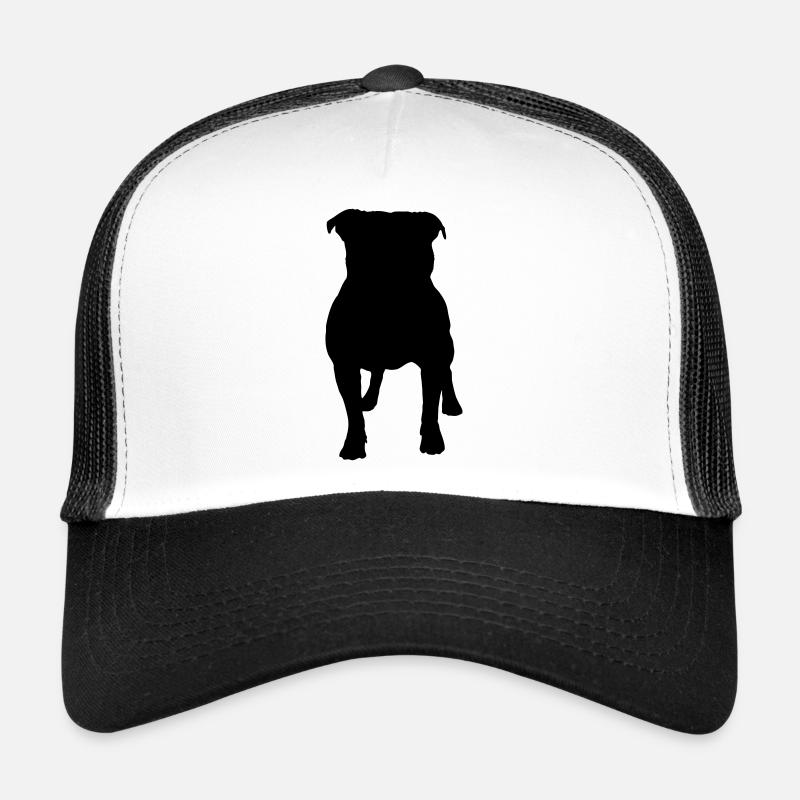 Vector dog Silhouette Trucker Cap