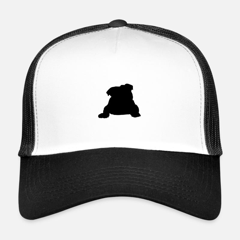 english bulldog Casquette trucker 