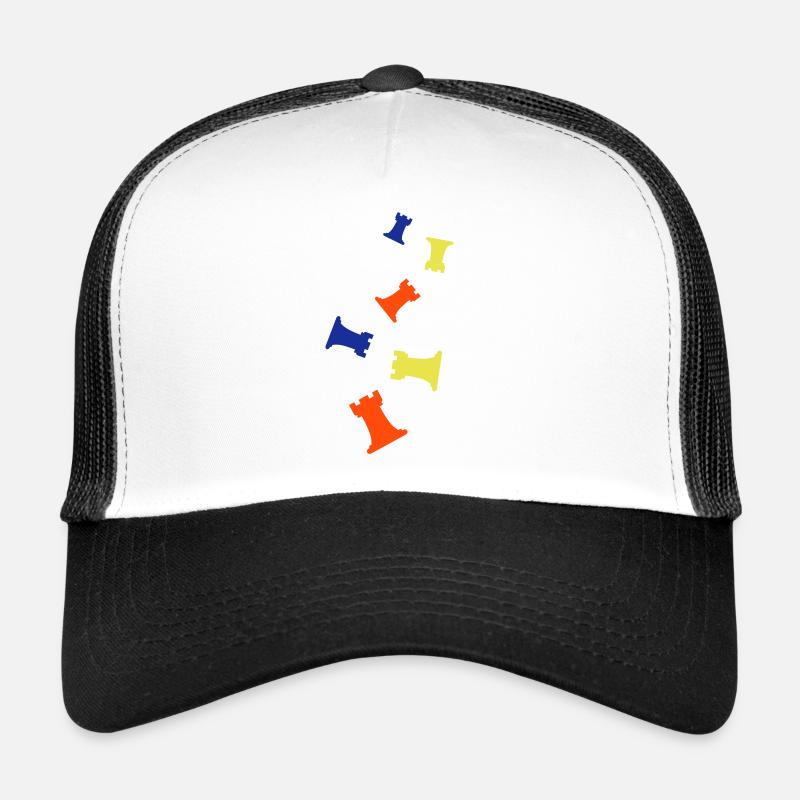 Tour de pièce d’échecs Casquette trucker 