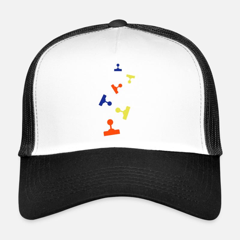 Joystick Gamer Bunt Trucker Cap