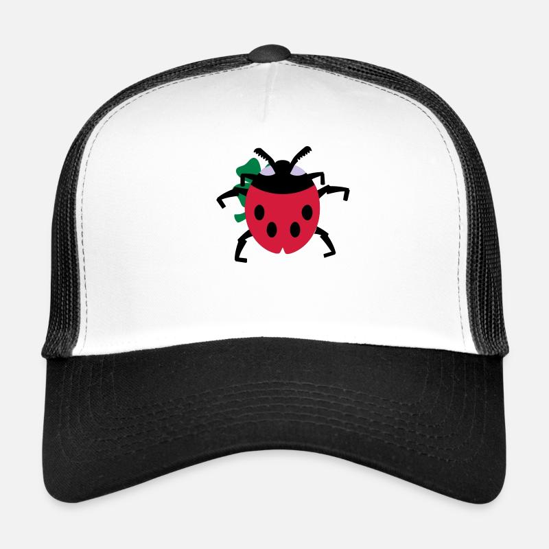 Lucky clover / four leaved clover (1c) Trucker Cap