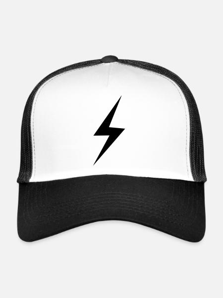 blitz - Trucker Cap - Weiß/Schwarz