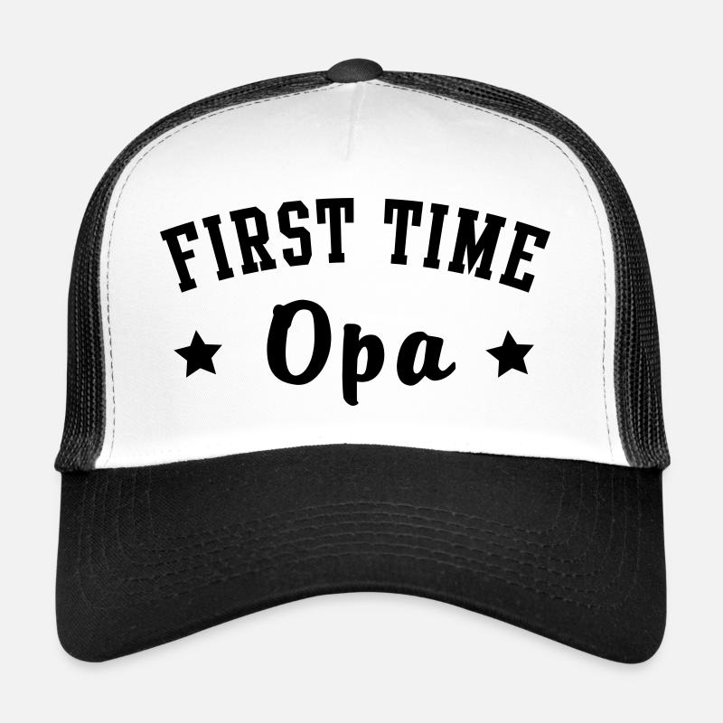 FIRST TIME Opa Trucker Cap