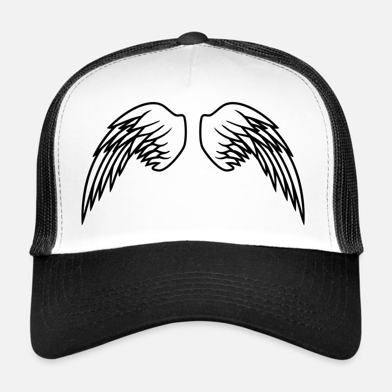 Angel Wings Design Trucker Cap