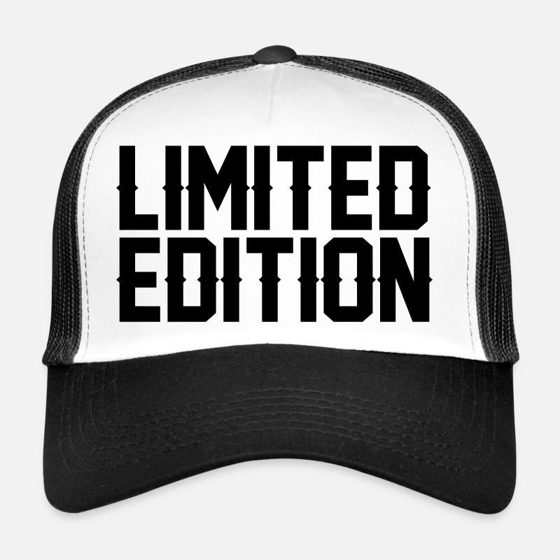 Édition limitée - Casquette trucker  - blanc/noir