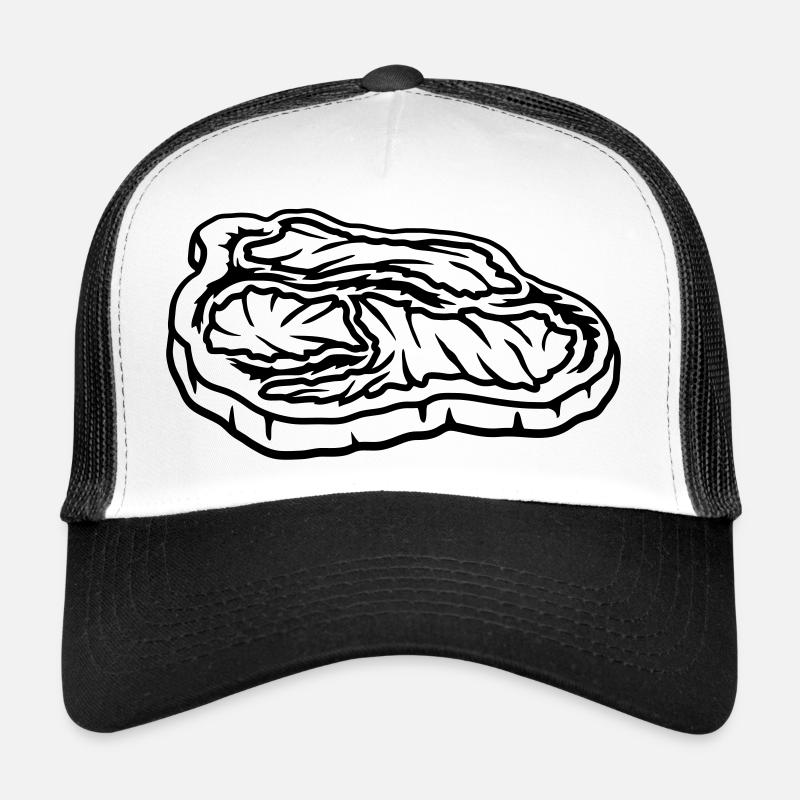Steak juteux sanglant Grill Master Casquette trucker 