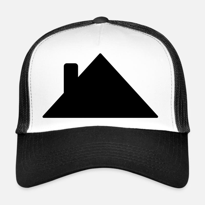 Roof - Trucker Cap - white/black