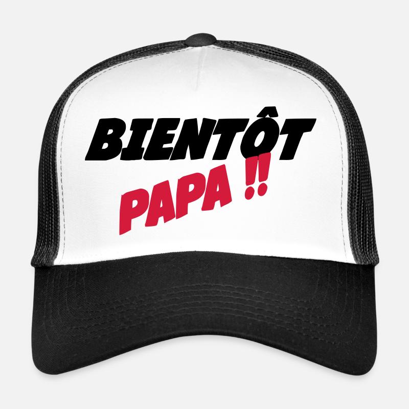 Bientôt Papa Casquette trucker 