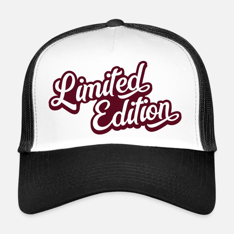 Limited Edition - Trucker Cap - Weiß/Schwarz