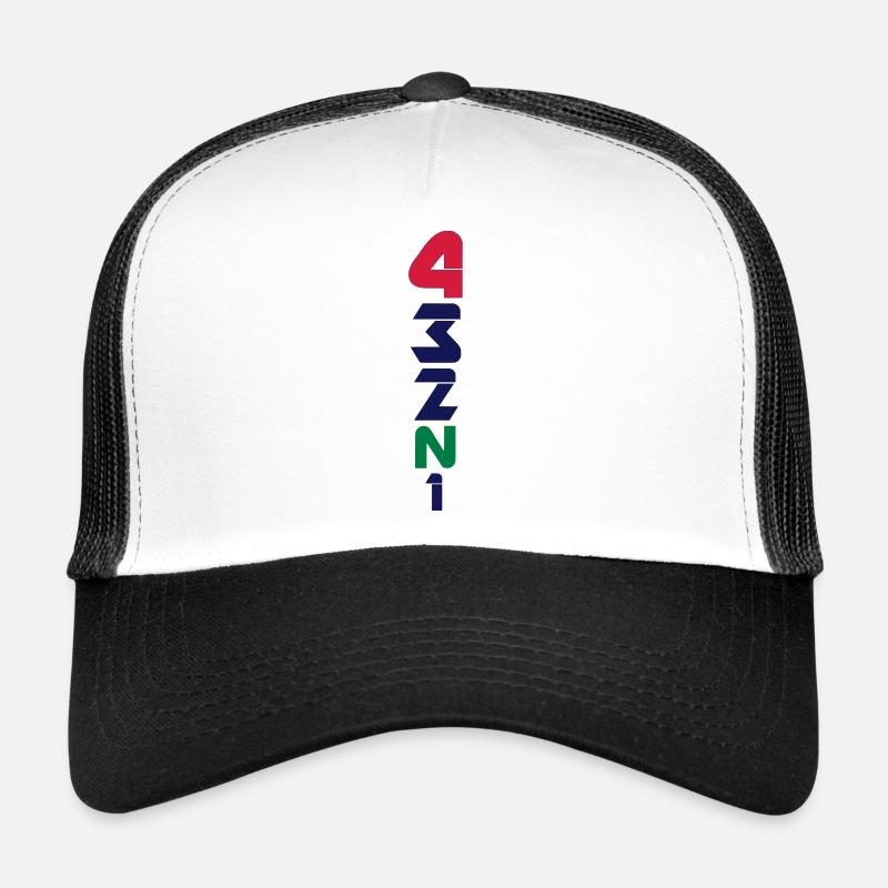 4 Gänge Gears 3 colors V-Form Trucker Cap