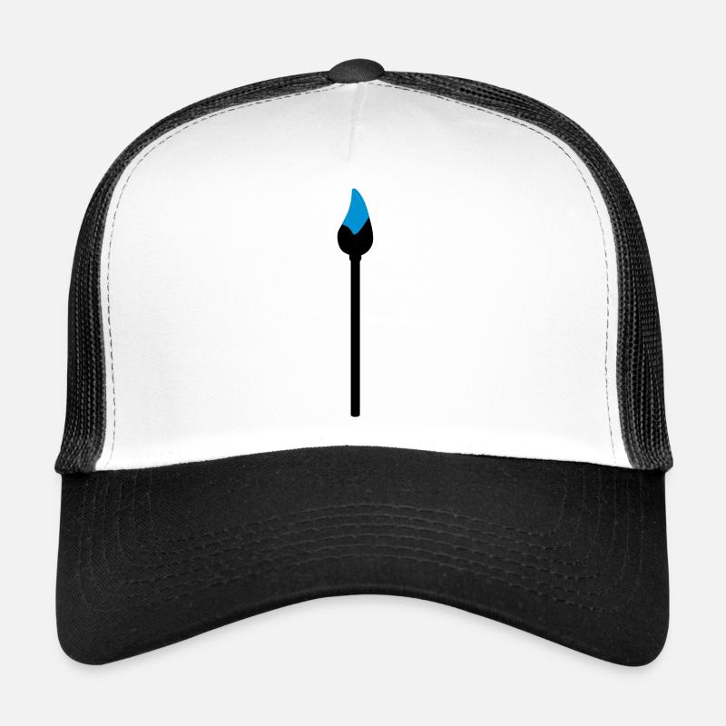 Pinsel mit Farbe Trucker Cap