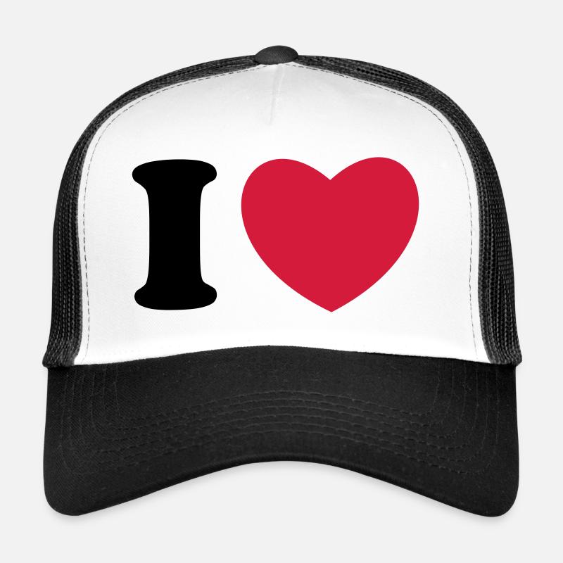 J'aime - Je coeur Casquette trucker 