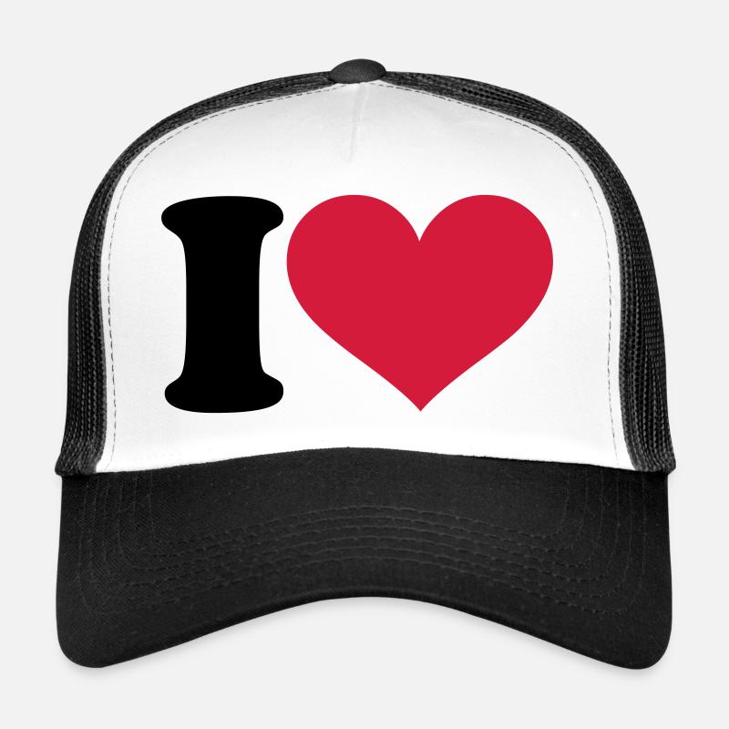 I - love Trucker Cap