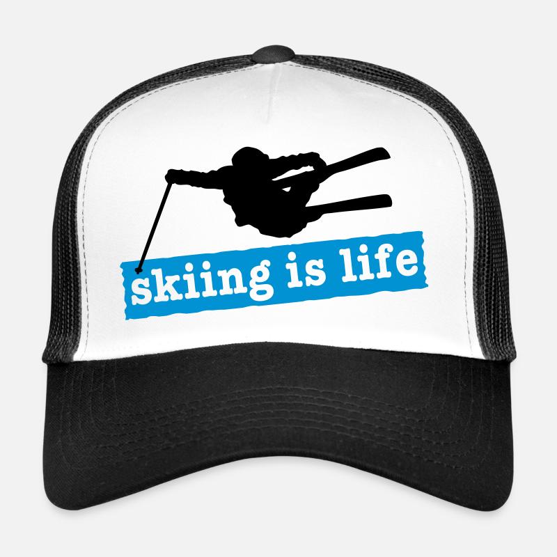 skiing is life i 2c Casquette trucker 