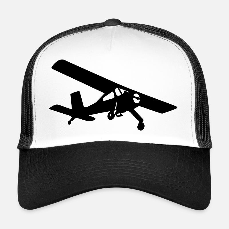 Wilga PZL-104 - Trucker Cap - Weiß/Schwarz