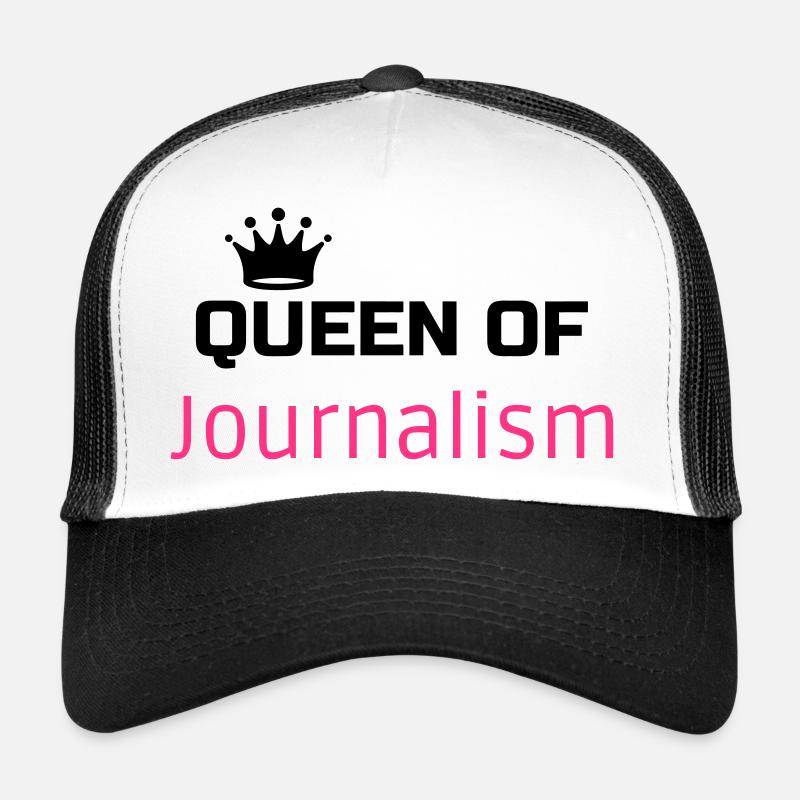 Journalist Journalism Journalismus Journaliste Trucker Cap