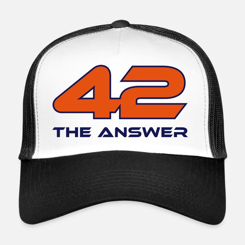42, la réponse d’Answer Galaxis Science Fiction UFO Casquette trucker 