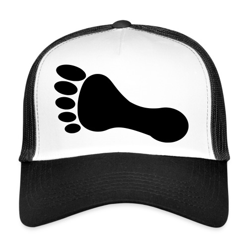 foot_vector_by_sarah_smal - Trucker Cap