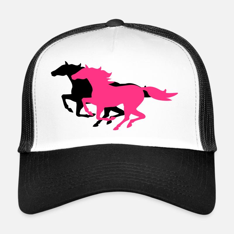 galoppierende Pferde Trucker Cap