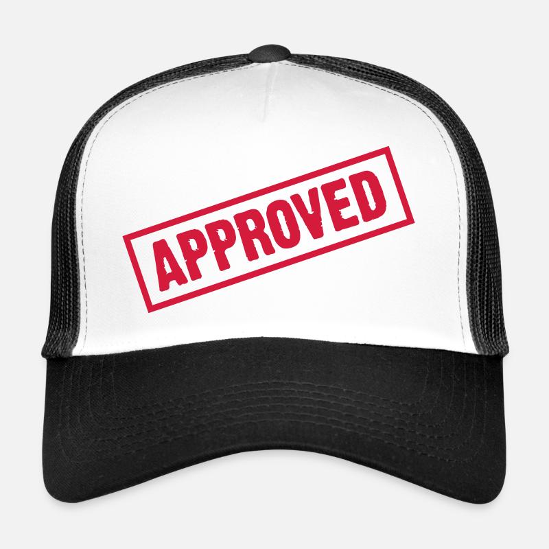 Approuvé! Casquette trucker 