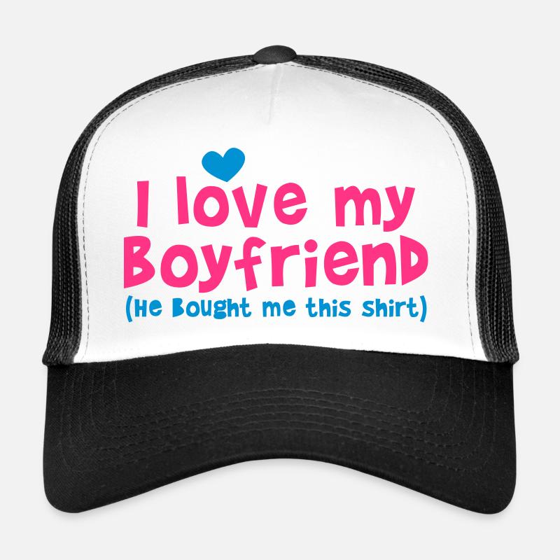 j'aime mon ami, il a acheté cette chemise Casquette trucker 