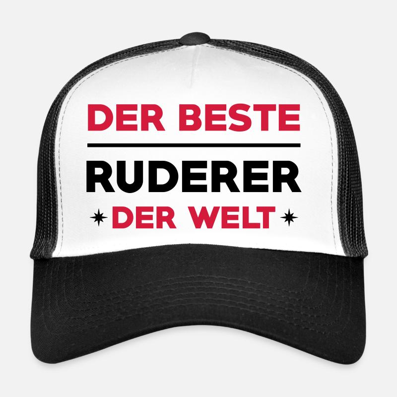 Rudern / Ruderer / Ruderin / Rudergerät / Boot Trucker Cap