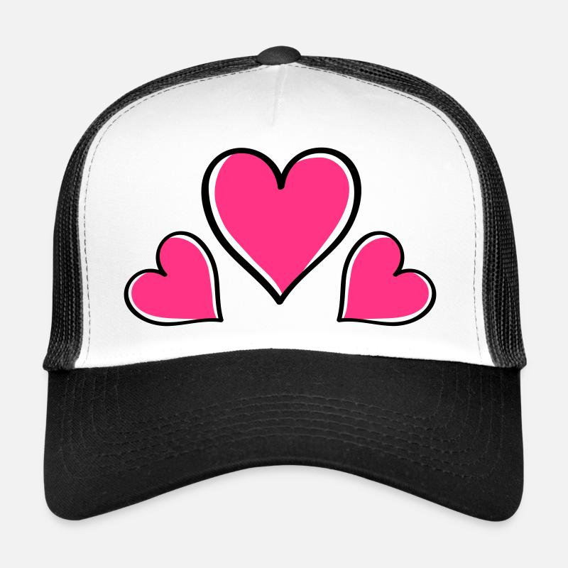 Heart Love Trucker Cap
