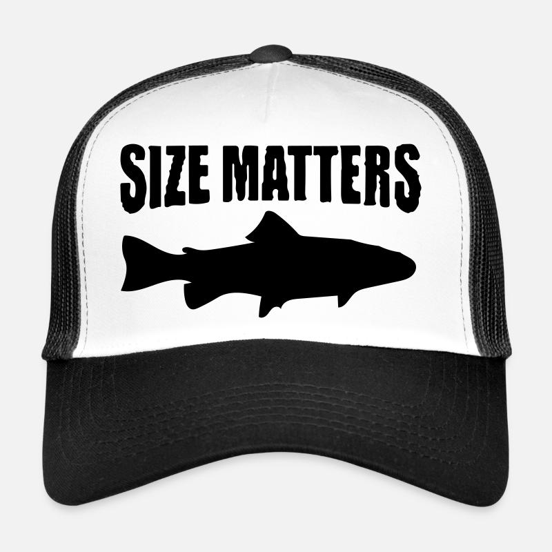 size matters Trucker Cap