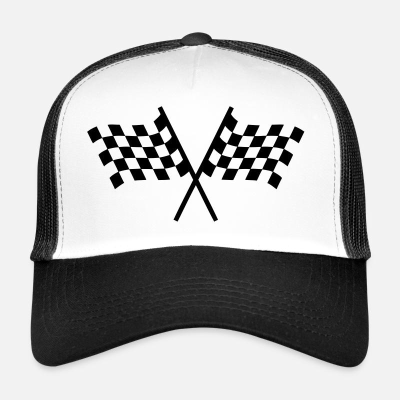 Racing flags Casquette trucker 