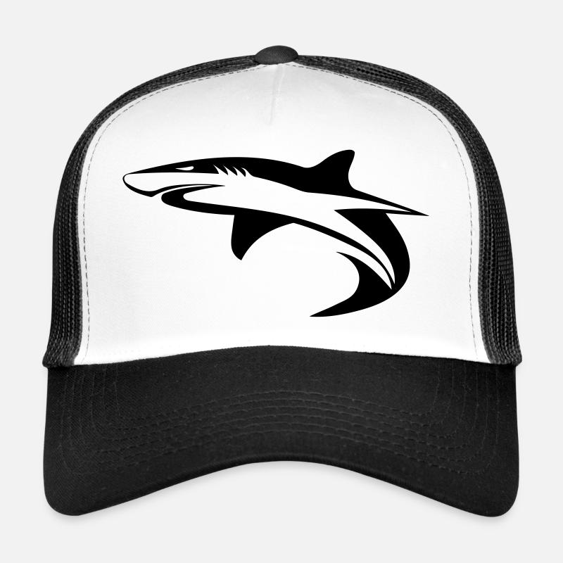 Requin - conception de géométrie vectorielle Casquette trucker 