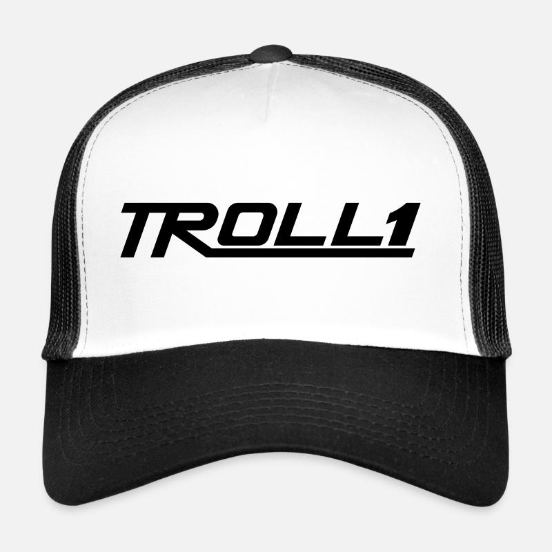 Lettrage de troll Casquette trucker 