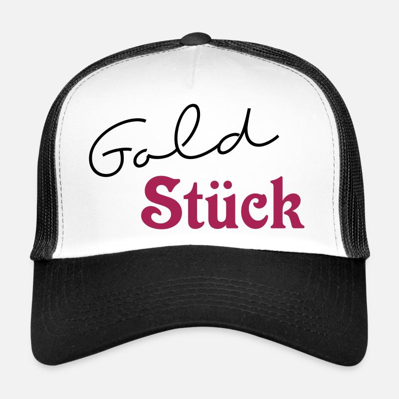 Gold Stück Trucker Cap