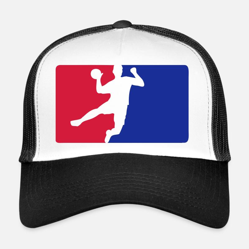 Handball - Trucker Cap - Weiß/Schwarz
