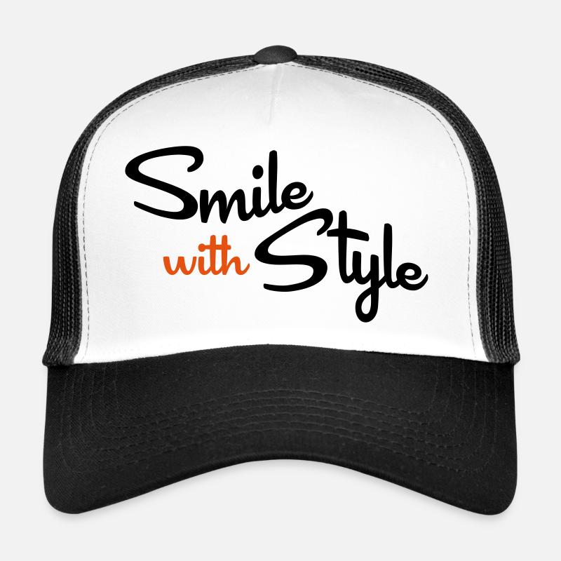 funny sayings - Trucker Cap - white/black