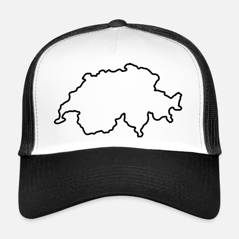 carte_suisse2 Casquette trucker 