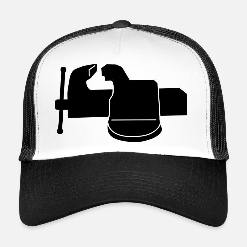 bench _vise_m1 Trucker Cap