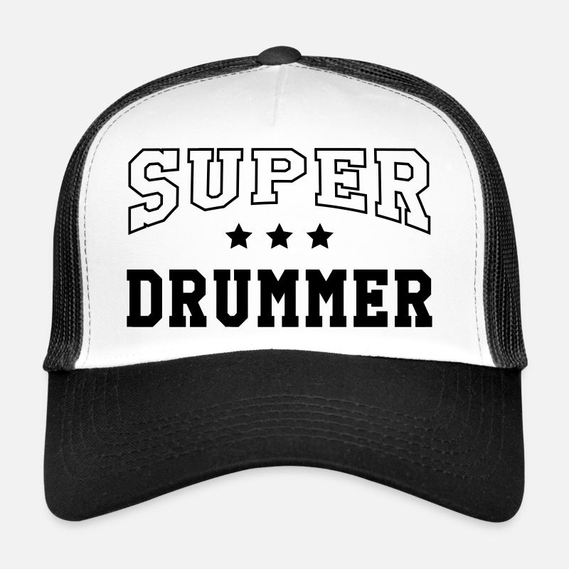 Drummer / Drums / Batterie / Schlagzeug / Batteur Casquette trucker 
