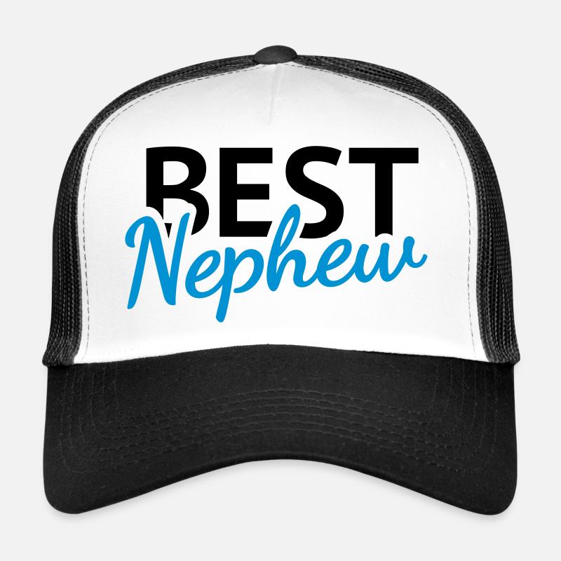 Best Nephew - Trucker Cap - white/black