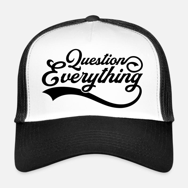 Question everything Cool Trucker Cap