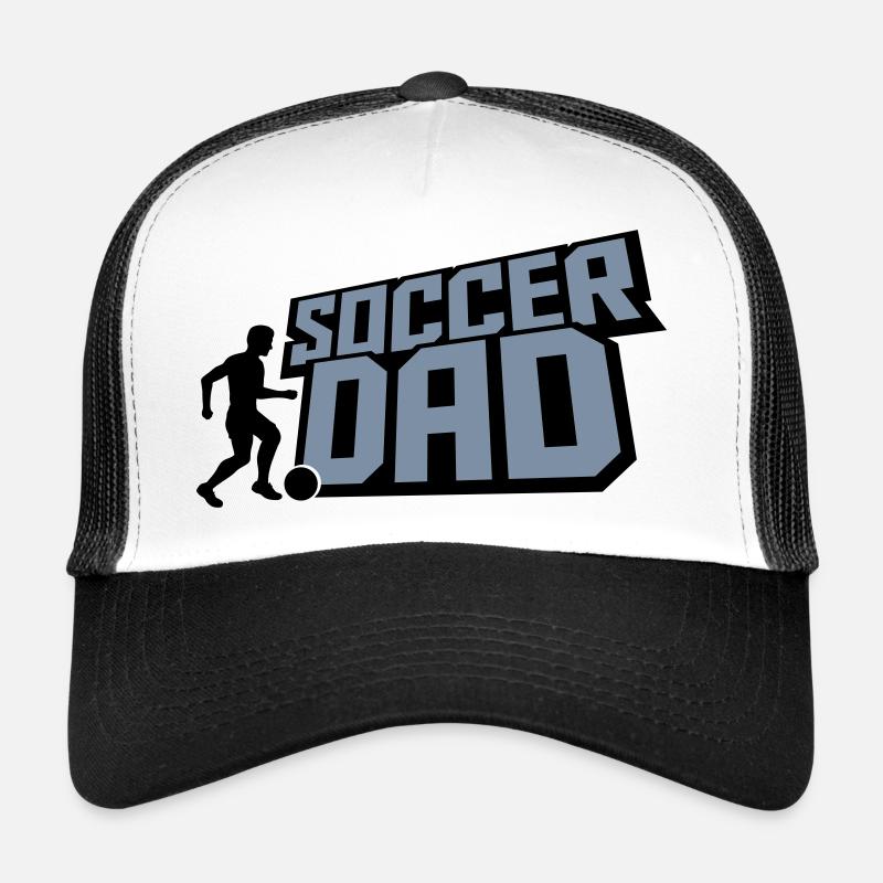 Ball Kicker Soccer Dad Trucker Cap
