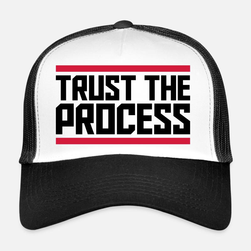 trust the process Quote Trucker Cap