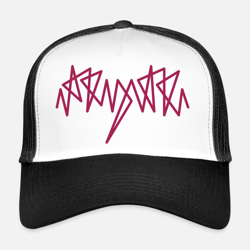 ikkipikki - Trucker Cap - Weiß/Schwarz