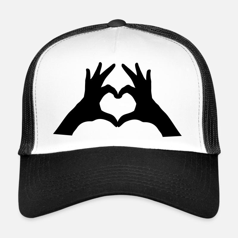hands heart Trucker Cap