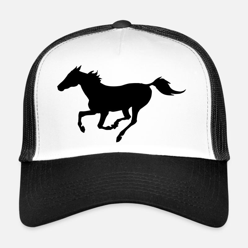 Galloping Horse Trucker Cap