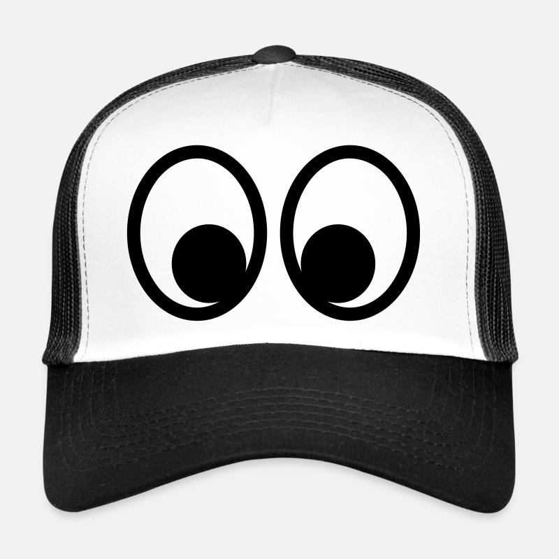 Yeux Casquette trucker 