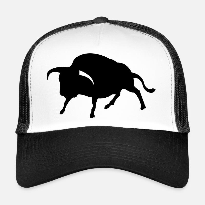 stier - Trucker Cap - Weiß/Schwarz