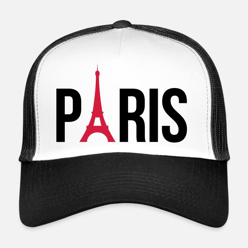 I love Paris, Paris mit Eifelturm Trucker Cap